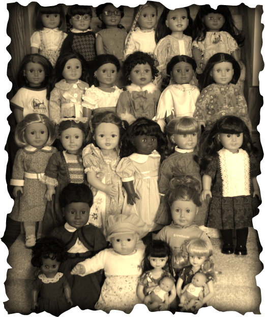 All the dolls - December 25th, 2009